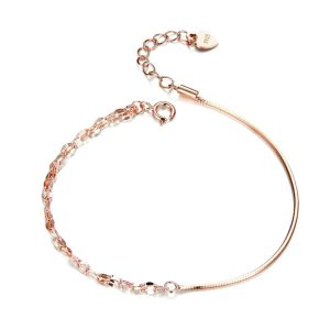 Trendy Rose Gold Bracelet