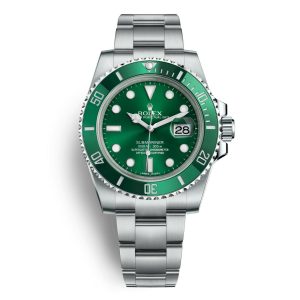 Rolex 116610LV Submariner Green Dial & Ceramic Green Bezel