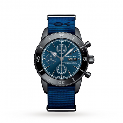 Breitling Outerknown Mens Blue 44mm watch - Imagem 2