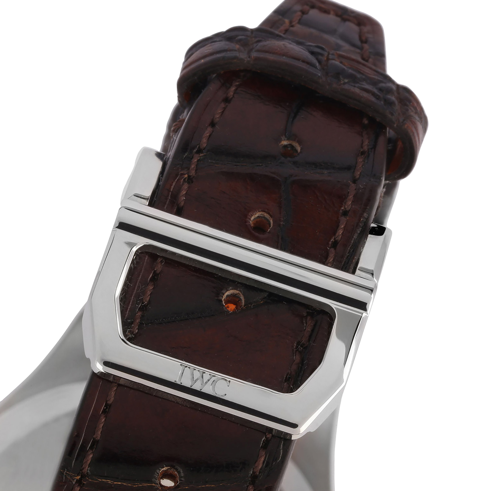 IWC Pilot Mens Silver 36mm watch - Imagem 5