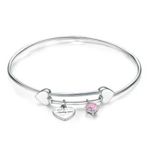I Love You Adjustable Bangle