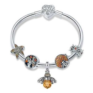 Nature Lovers Charm Bracelet Set
