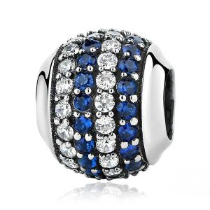 Blue Coast CZ Charm