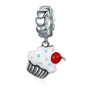 Sweet Cupcake Pendant Charm