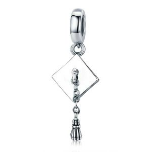 Graduation Cap Pendant Charm