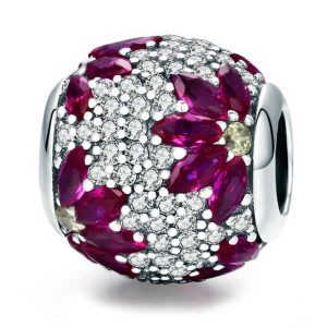 Dazzling Daisy CZ Charm