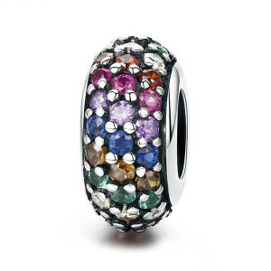 Rainbow Spacer Charm