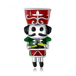 Nutcracker Enamel Charm