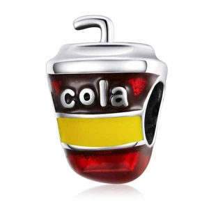 Cola Drink Enamel Charm