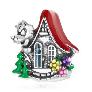 Grandma’s House Enamel Charm
