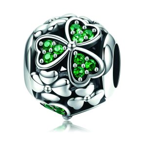 Lucky Four Leave Clover Charm