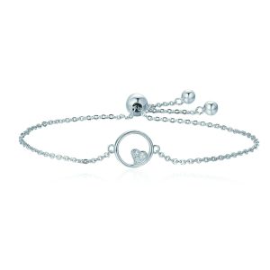 Sweetheart Circle Chain Bracelet
