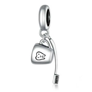 Toothbrush and Cup Charm
