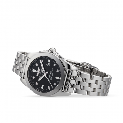 Breitling Galactic Ladies Black 29mm watch - Imagem 4