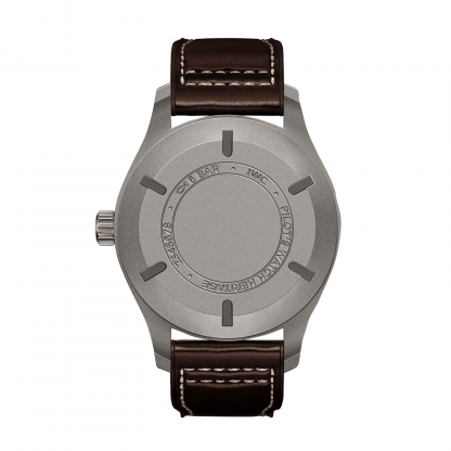 IWC Pilot Mens Brown 40mm watch - Imagem 4