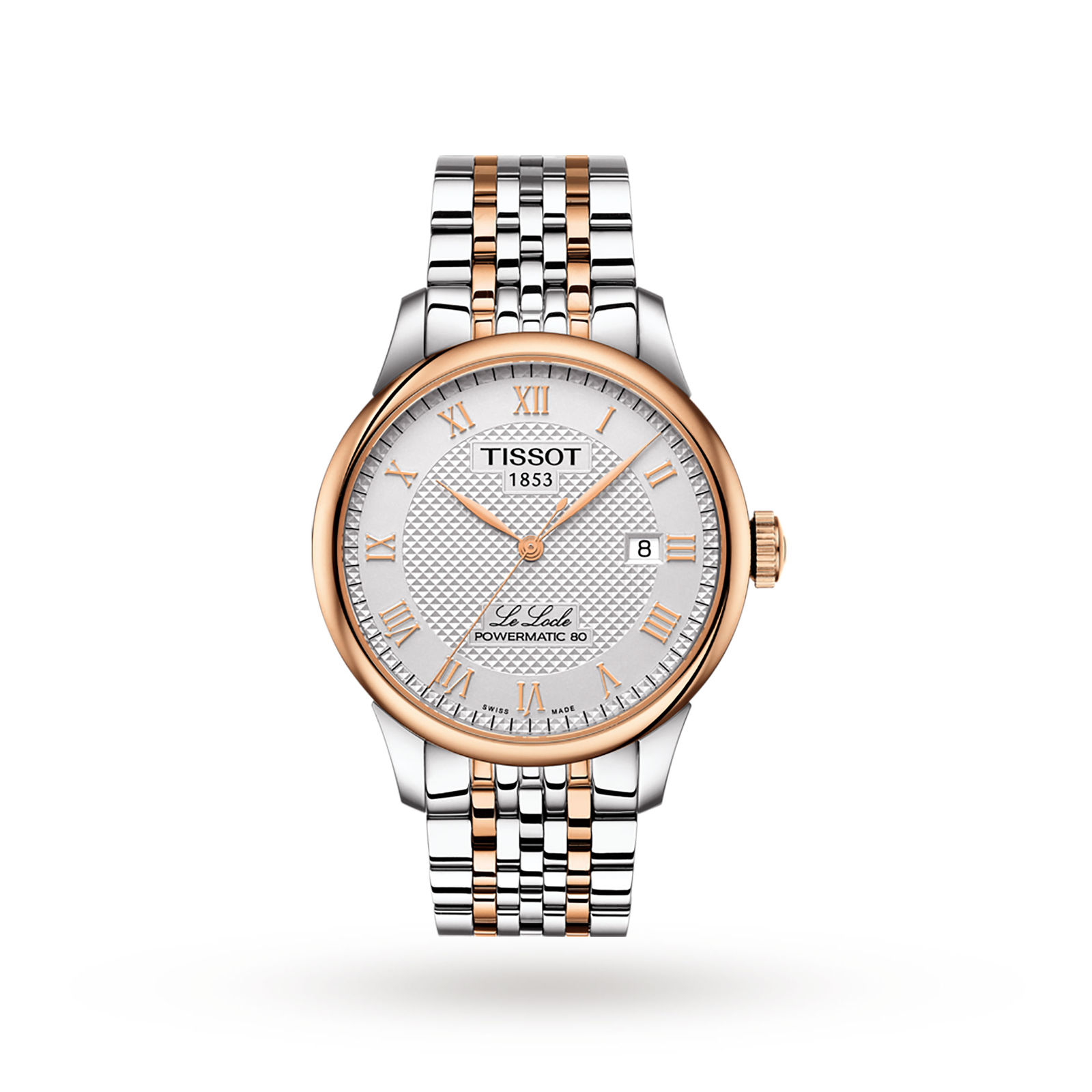Tissot Le Locle Mens Silver 39mm watch