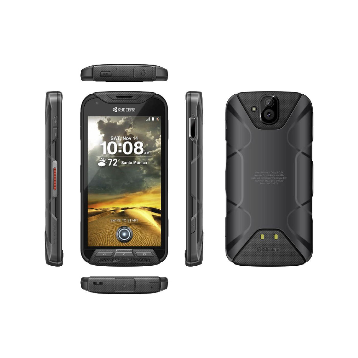 Kyocera Duraforce Pro E6820 32gb Black 8mp Smartphone - Imagem 2