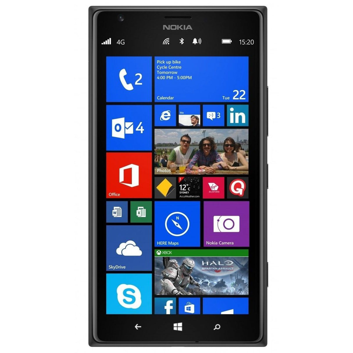 Nokia Lumia 1520 4G LTE Windows Phone 16 GB - Black - GSM - Imagem 3