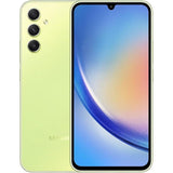 Samsung Galaxy A34 5G + 4G LTE (128GB + 6GB) Unlocked Worldwide (Only T-Mobile/Mint/Metro USA Market) 6.6" 120Hz 48MP Triple Camera + (25W Wall Charger) (Awesome Lime (SM-A346M)) - Imagem 5