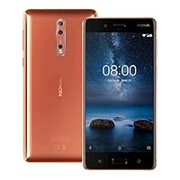 Nokia 8 TA-1052 64GB 4GB Ram Dual Copper Unlocked GSM - Imagem 3