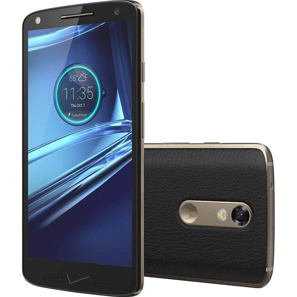 Motorola DROID Turbo 2 - 32 GB - Black Pebbled Leather - Verizon - Imagem 4