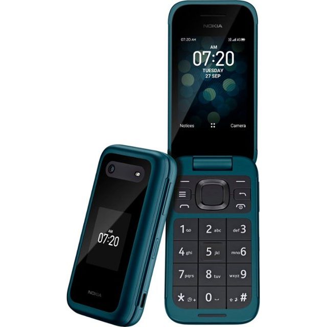 Nokia - 2780 Flip Phone (Unlocked) - Blue - Imagem 2