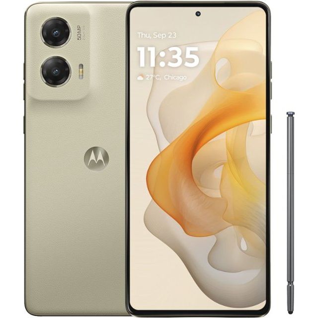 Motorola - moto g stylus 5G (unlocked) 128GB 2024 - Caramel Latte Brand New - Imagem 2