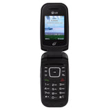 Tracfone LG 440G Flip Mobile Phone - Black - Imagem 6