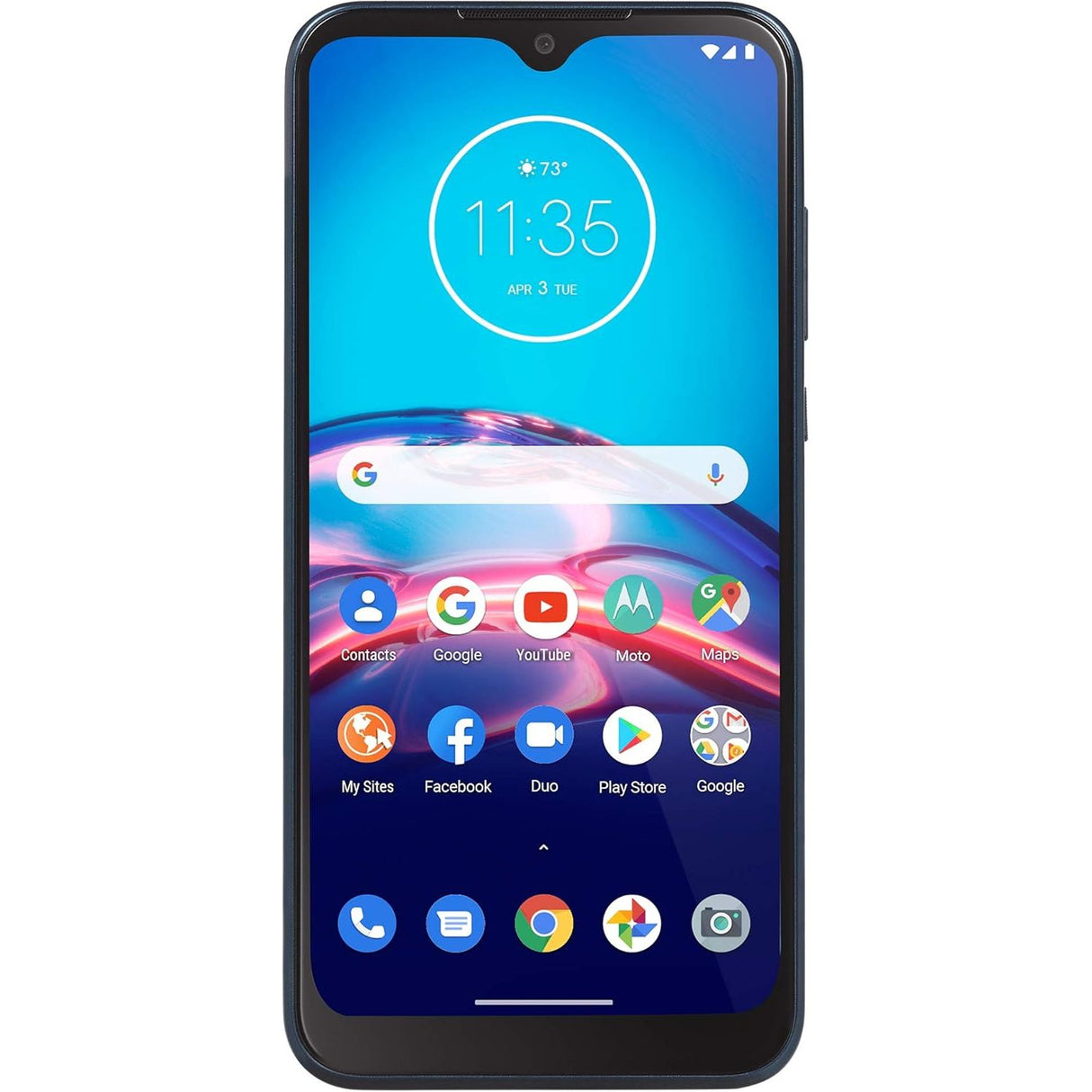 Straight Talk Motorola E 32GB Midnight Blue - Prepaid Smartphone - Imagem 3