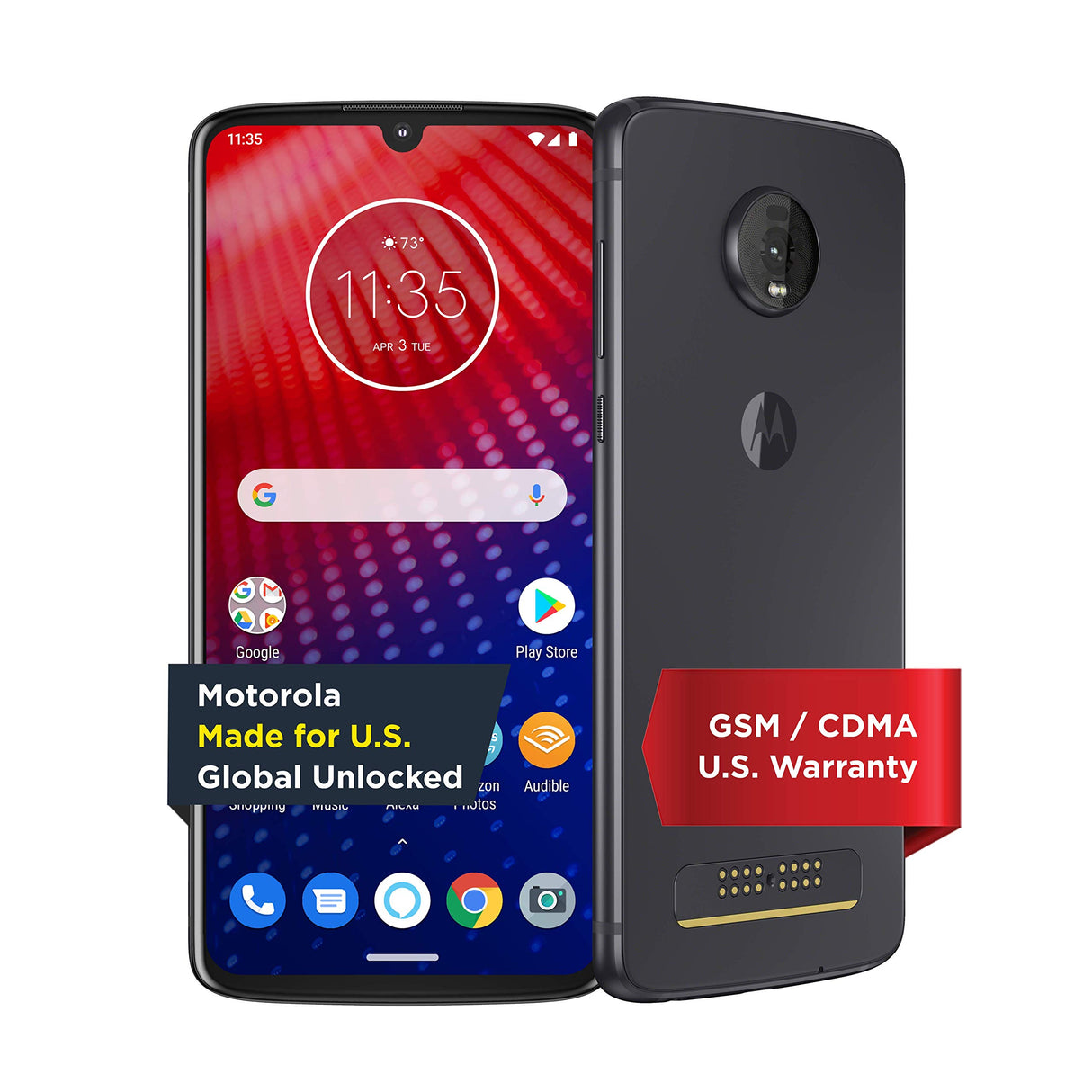 Moto Z4 128GB - Unlocked - Flash Gray - Imagem 4