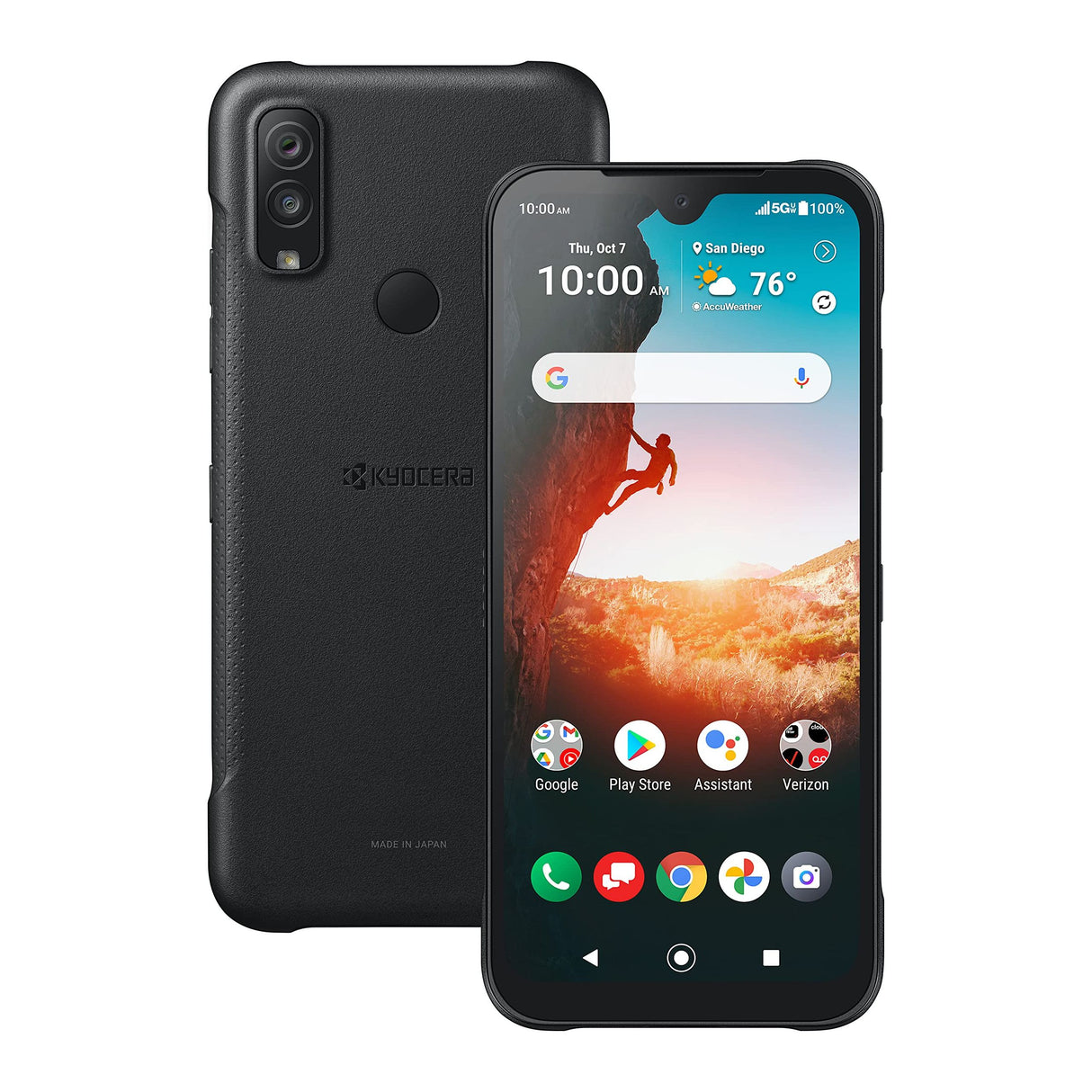 Kyocera DuraSport 5G UW in Black Size: 64 GB Unlocked - Imagem 4