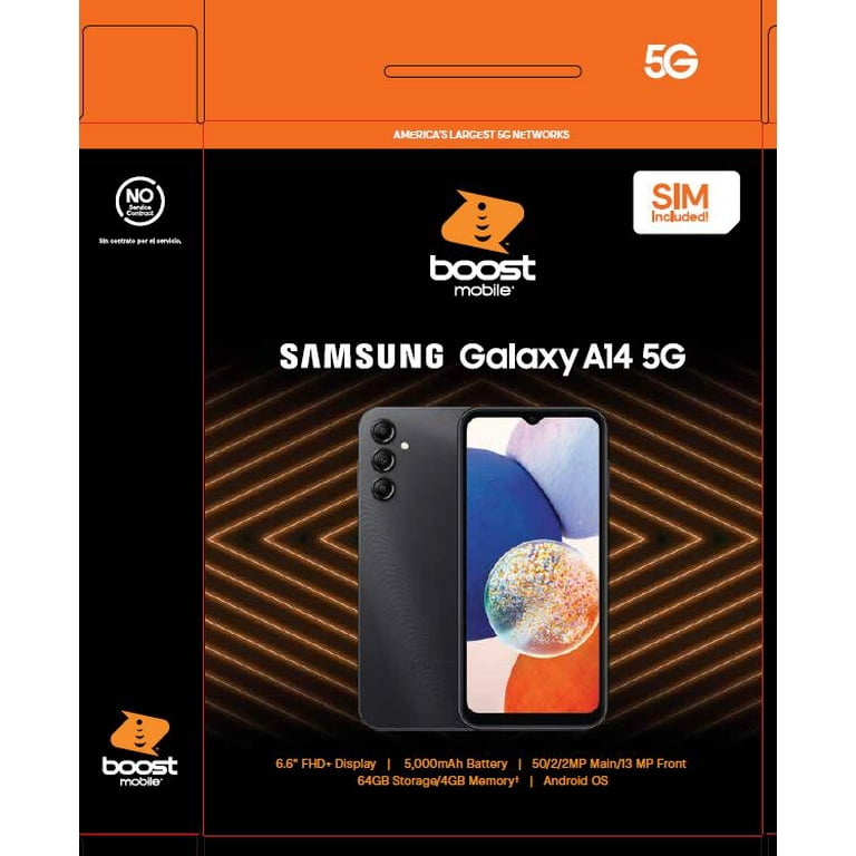 Boost Mobile - Samsung Galaxy A14 5G 64GB Prepaid - Imagem 4