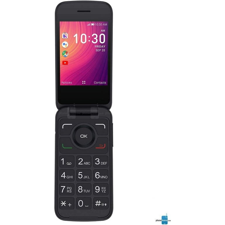NEW Alcatel Go Flip 3 Black Gsm Unlocked - Imagem 3