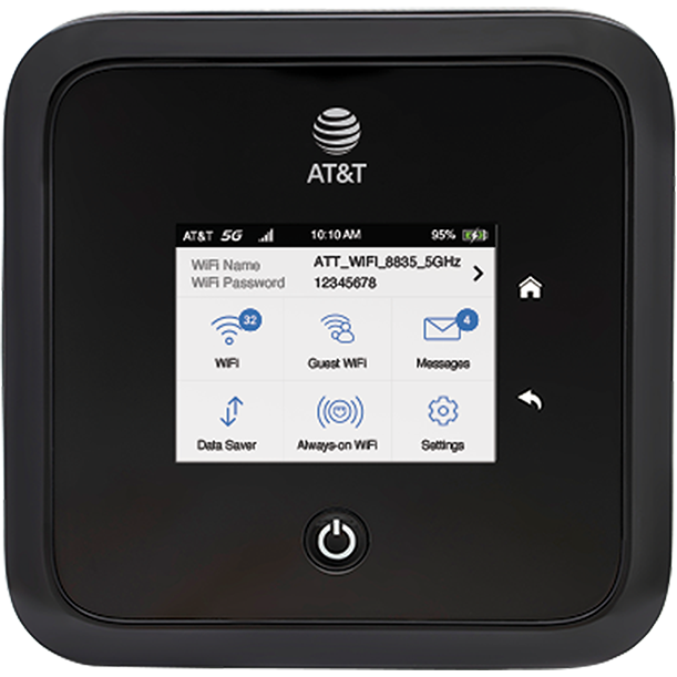 Netgear - Nighthawk 5G Mobile Hotspot - Black (At&T) MR5100 - Imagem 2