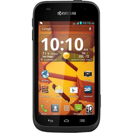 Kyocera Hydro Edge Android Phone - 4 GB - Black - Boost Mobile - Imagem 2