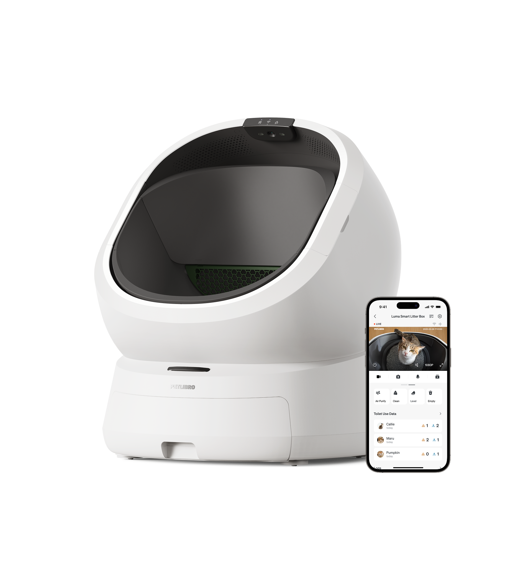 Luma Smart Litter Box with gift