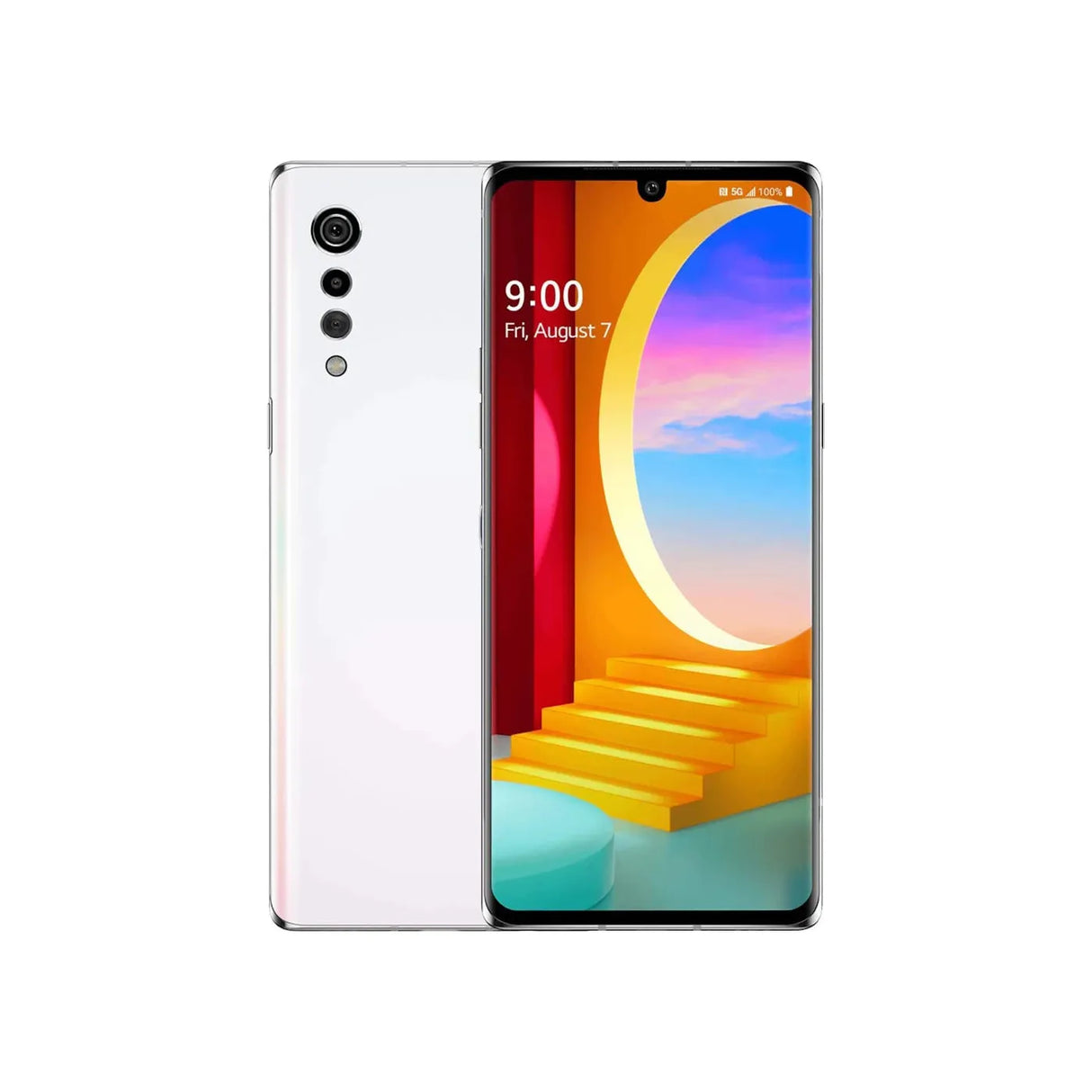 LG Velvet 5G G900tm (GSM Unlocked) LMG900TM Aurora White - Imagem 3
