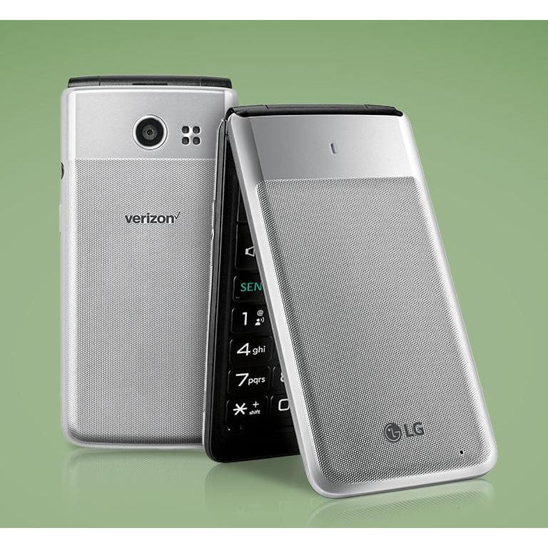 LG - Exalt 4G LTE VN220 with 8GB Memory Cell Phone - Silver - Imagem 4