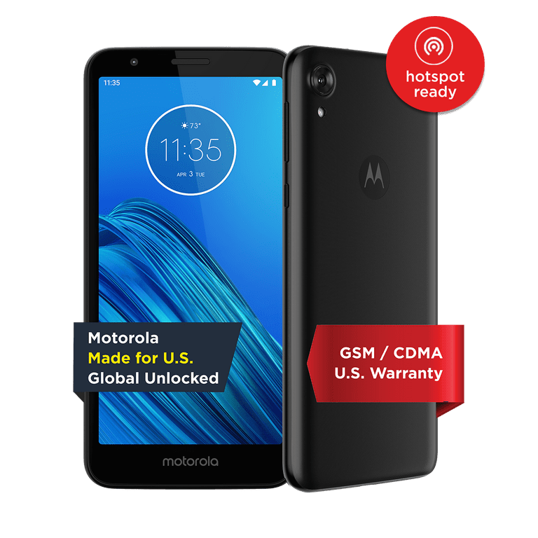 Motorola Moto E6 - 16 GB - Starry Black - TracFone - CDMA/GSM - Imagem 3