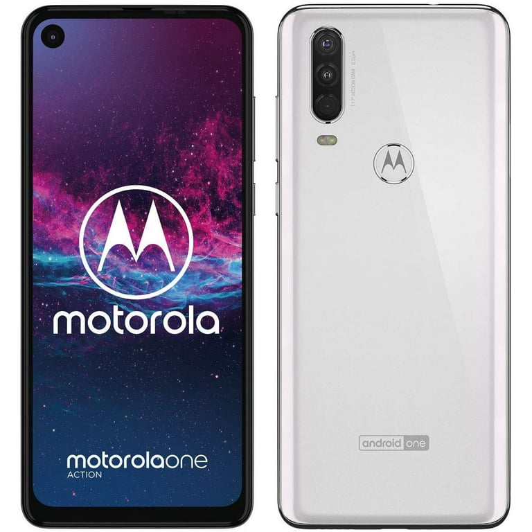 Motorola One Action - 128 GB - White - Unlocked - CDMA/GSM - Imagem 3