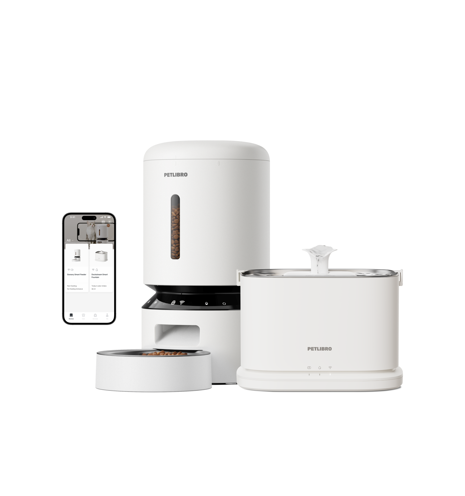 Granary Smart Feeder & Dockstream 2 Smart Fountain - Imagem 3
