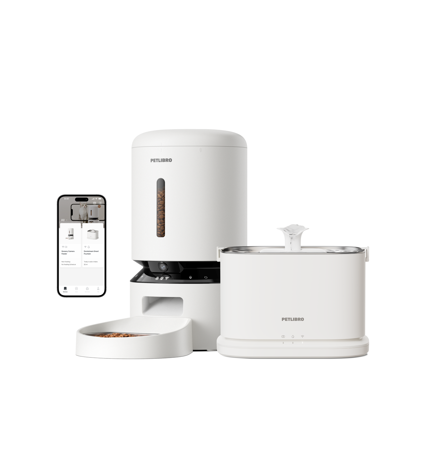 Granary Smart Camera Feeder & Dockstream 2 Smart Fountain - Imagem 3