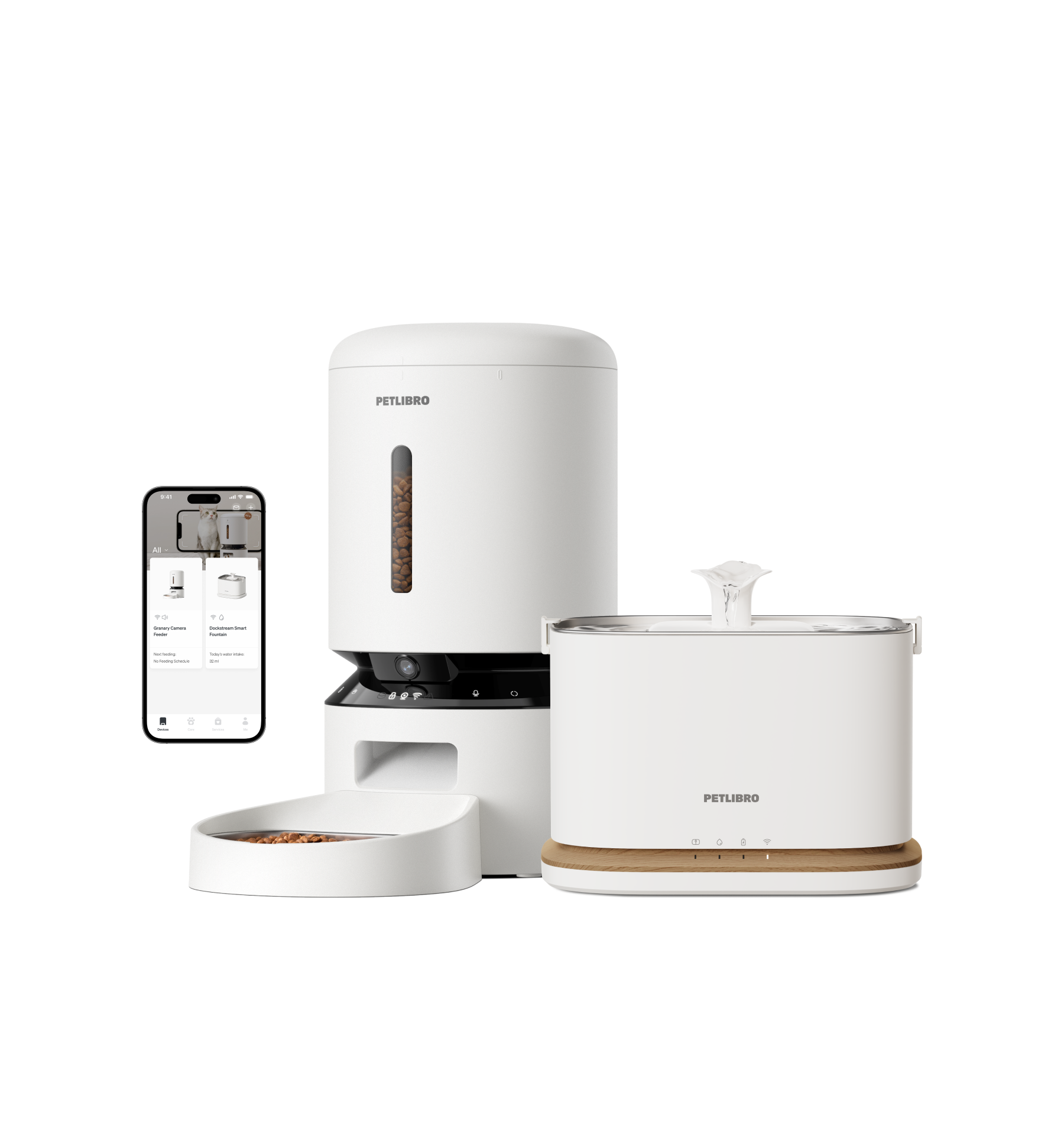 Granary Smart Camera Feeder & Dockstream 2 Smart Fountain - Imagem 4