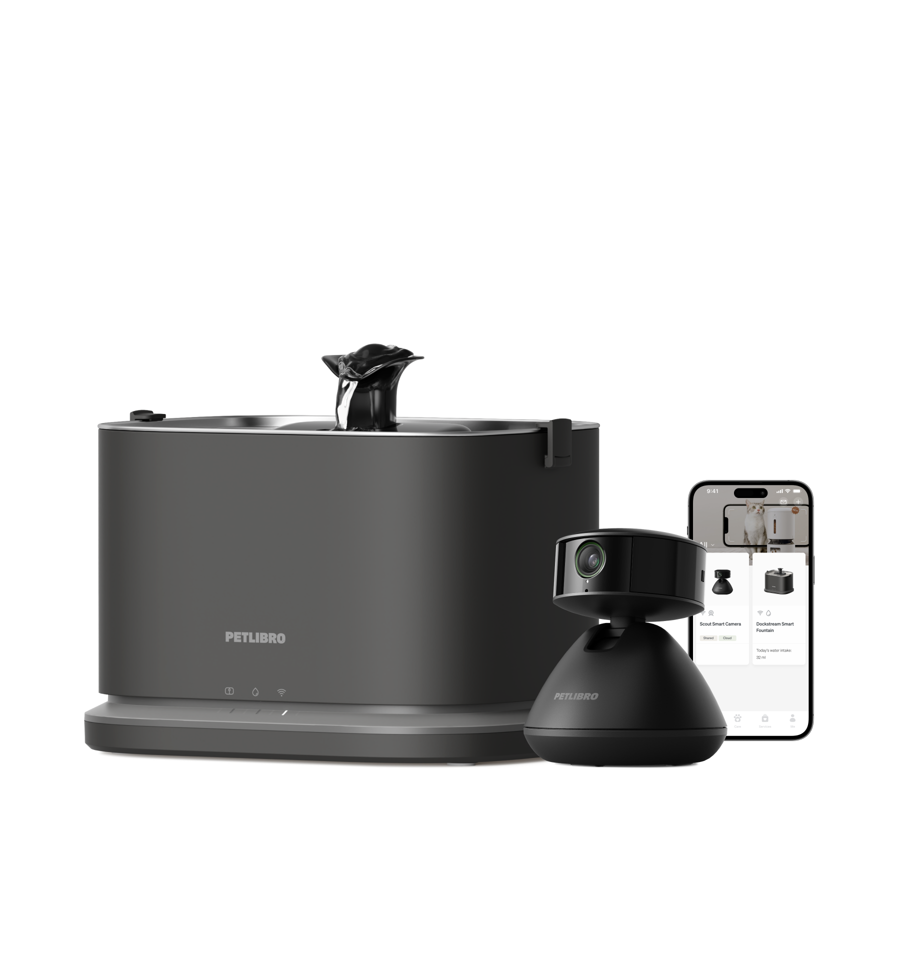 Scout Smart Camera & Dockstream 2 Smart Fountain - Imagem 3