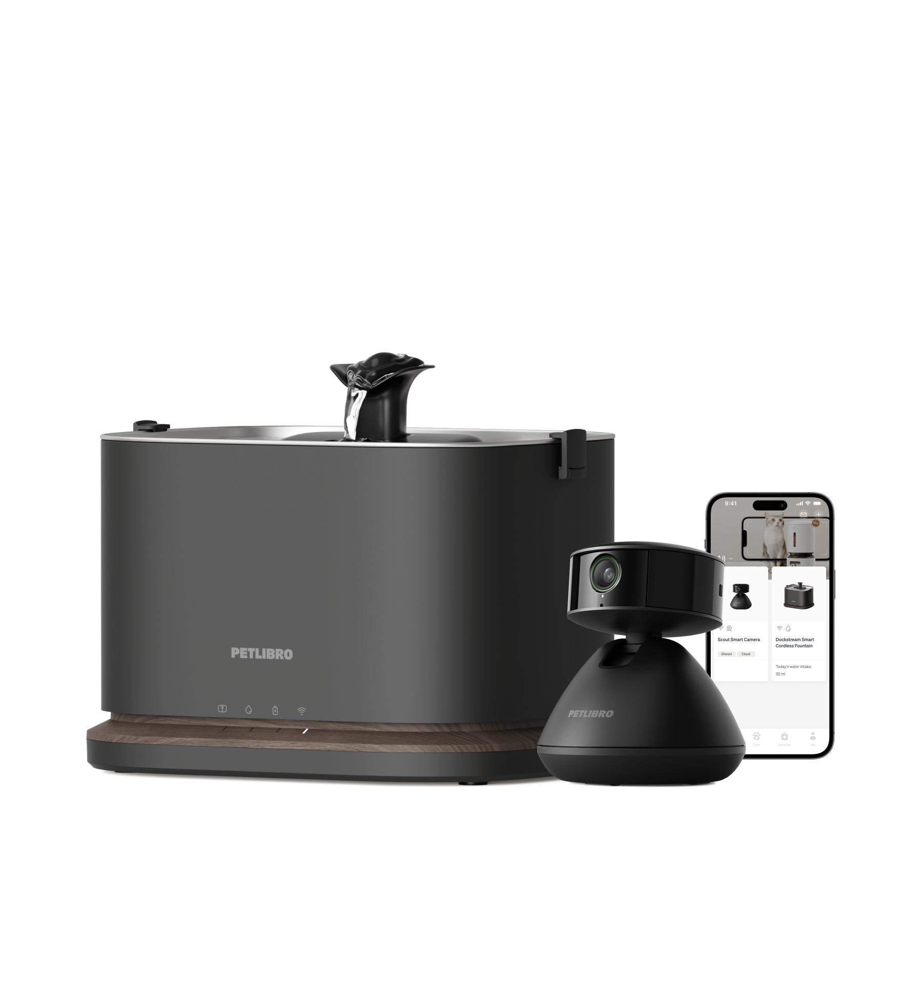 Scout Smart Camera & Dockstream 2 Smart Fountain - Imagem 4