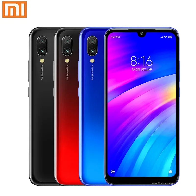 Smartphone Xiaomi Redmi 7 6 26" Octa Core 2 GB Ram 16 GB Blue - Imagem 3
