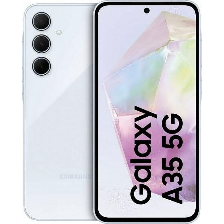 Samsung Galaxy A35 5G + 4G LTE (256GB + 8GB) (for Tmobile Mint Tello & Global) Unlocked GSM SM-A356E/DS 6.6" 120Hz 50MP Triple (Awesome Lemon) - Imagem 3