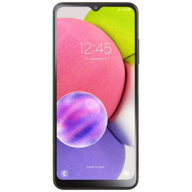 Walmart Family Mobile Samsung Galaxy A03s, 32GB, Black- Prepaid Smartphone - Imagem 2