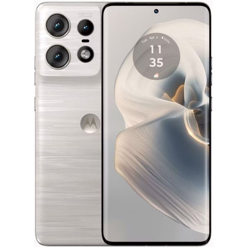 Motorola Edge 50 Pro DUAL SIM 512GB ROM + 12GB RAM (GSM Only | No CDMA) Factory Unlocked 5G Smartphone (Moonlight Pearl) - Imagem 2