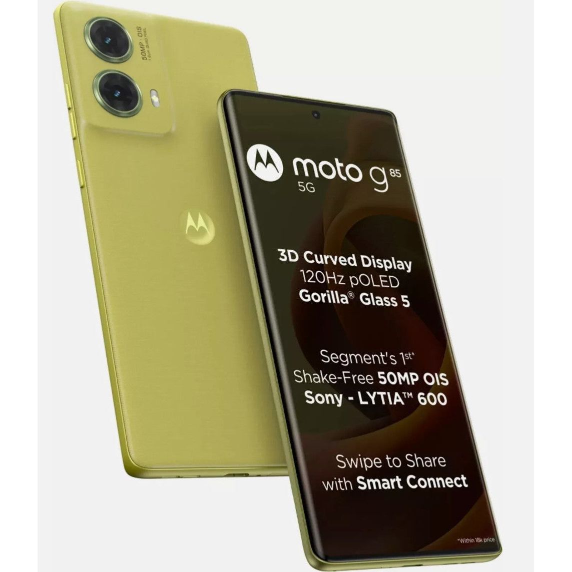 Moto G85 5G Green (RAM 8GB, 128GB) 6.67" 50MP-Snapdragon 6s Global Version. - Imagem 2